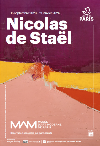 16h30 : VISITE Expo NICOLAS DE STAEL – jeudi 19 octobre 2023