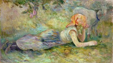 expo Berthe Morisot bergère couchée musée Marmottan visio conference