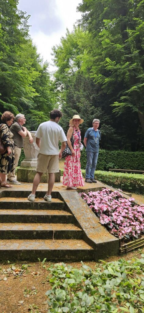 visite des jardins de champs sur marne conférence groupe adulte